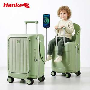 <span class=keywords><strong>Valise</strong></span> pour bébé RoHS avec siège à roulettes, double frein, roues et ceinture de sécurité, bagages pour enfants, cadre en aluminium, sacs de voyage pour enfants - Product Image 1