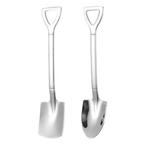 Vaisselle en acier inoxydable très vendue, miroirs, spatules <span class=keywords><strong>à</strong></span> ustensiles, cuillères <span class=keywords><strong>à</strong></span> dessert et <span class=keywords><strong>à</strong></span> <span class=keywords><strong>café</strong></span> mignonnes, couverts - Product Image 2