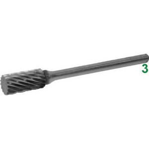 SCU 8034D 4 Solid <b>Carbide</b> Rotary <b>Burrs</b> - Product Image 1