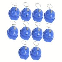 Porte-clés LED avec logo personnalisé, mini lampe torche, lampe torche pour casque de chantier, petit porte-clés pour casque de sécurité
