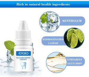 เซรั่มฟอกสีฟัน EFERO สูตรสมุนไพรธรรมชาติ แบรนด์ส่วนตัว ขจัดคราบพลัคและคราบสกปรก ทำความสะอาด ฟอกฟันขาว บำรุงฟัน สำหรับใช้ที่บ้าน - Product Image 4