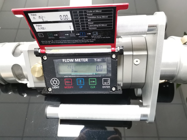 High Precision T80 Gravity Discharge Flow Meter for Bulk Fuel Unloading Measurement