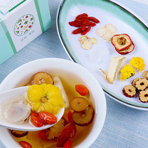 レッドデイトウルフベリーサンザシ茶OEM卸売高麗人参8宝ティーバッグ香り茶hongzaogoqishanzhacha - Product Image 5