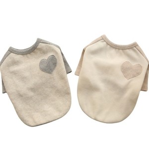 Suéter de Otoño/Invierno <span class=keywords><strong>con</strong></span> Estampado de Corazón para Gatos, Camiseta Interior para Perros Pequeños como Bichón, Teddy, Pomerania, <span class=keywords><strong>Yorkshire</strong></span> Terrier, Ropa Abrigada - Product Image 5