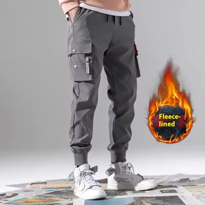 Wholesale Custom High Quality Lightweight Track Sweat Pants Waterproof Blank Men Joggers Cargo for Men's Pants <b>Trousers</b> - Product Image 4
