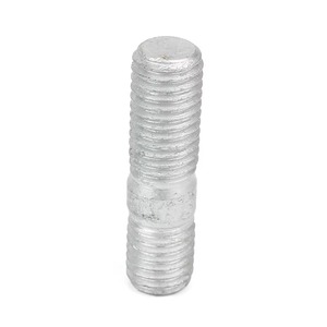 Boulons à tête cylindrique à double extrémité galvanisés à chaud de grade 8.8 <span class=keywords><strong>DIN</strong></span> <span class=keywords><strong>939</strong></span> en acier au carbone métrique pour équipements et construction - Product Image 2