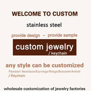 Collares de Acero Inoxidable Personalizados al por Mayor con Colgantes en Blanco Redondos para Mujer, Gargantilla de Moda para DIY - Product Image 3