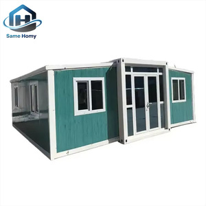 Casa Contenedor <span class=keywords><strong>de</strong></span> Lujo, Edificio Prefabricado para <span class=keywords><strong>Hotel</strong></span>, Vivienda Móvil, Sala <span class=keywords><strong>de</strong></span> Expansión <span class=keywords><strong>de</strong></span> Doble Ala, Casa Contenedor Expandible - Product Image 1