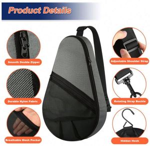 Muestra Gratuita: Bolsa de Transporte para Equipo de Pádel, con Bolsillo de Malla, para Raquetas de Pádel y Pickleball, Personalizable - Product Image 4