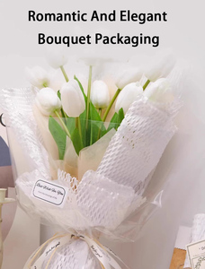 Nicro Florist Vật Liệu Tổ Ong Dày Không Thấm Nước Tổ Ong Giấy Hoa Giấy Gói Chất Liệu Hoa Tổ Ong Bọc Giấy - Product Image 3