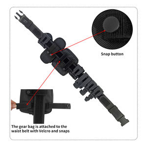 SIVI ağır taktik eğitim avcılık için egzersiz kemeri Quick Release toka açık dişli - Product Image 5