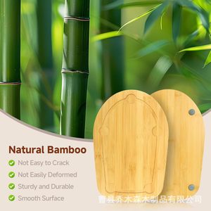 Base de bambú para batidora de cocina, color madera natural, tapete antideslizante para batidora de pedestal - Product Image 3