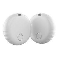 Traceur GPS intelligent certifié MFi Airtags, dispositif de positionnement en temps réel, mini localisateur personnel en plastique pour animaux, voitures, enfants, portefeuilles, avec application