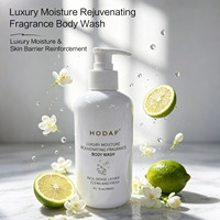 Gel Douche Hydratant de Luxe Sans Sulfate pour Hôtels, Format Standard 300ml, pour Femmes, Tous Types de Peau, Fourniture Hôtelière SPA