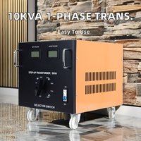 Ajustement flexible monophasé 10kva 30kva entrée Variable 0V-260V à 110V-220V transformateur de puissance Audio