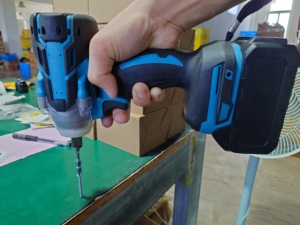 Taladro Eléctrico Inalámbrico de Litio Recargable de Alta Calidad de 21 V, Juego de Herramientas Eléctricas para Perforar y Cortar - Product Image 5