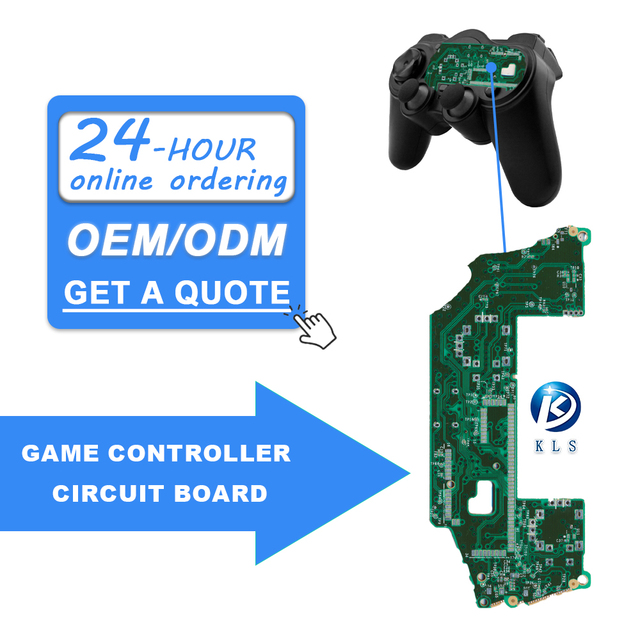 KLS Custom for Game Controller PCBA Control Board with FR4 Material 1-32 Layers 1 PCS MOQ-OEM/ODM Manufacturer