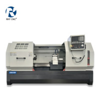 Machine à tourner CNC CK6150-1500 |   Tour à lit plat robuste, axe X 300 mm, déplacement axe Z 1000 mm, positionnement 0,005 mm