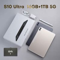 Nueva Tablet Tab S10 Ultra de 10.1 Pulgadas, 120Hz, 12/16GB de RAM, 256/512/1TB de ROM, Ocho Núcleos, Batería de 11200 mAh, Tablet con IA y S Pen