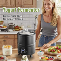 Machine commerciale entièrement automatique de fermentation de pâte de yaourt, à température constante et programmable, grande capacité pour blé, maïs, fruits