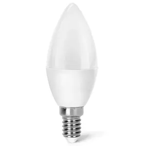Ampoule LED C37 E14 6W 3000K, éclairage blanc chaud, économe en énergie, idéale pour la décoration et les ambiances chaleureuses. - Product Image 3