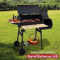 Nouveau Design européen Barbecue au gaz barbecue multifonction Barbecue de jardin Portable poignées en bois pour l'extérieur gril de barbecue en papier jetable