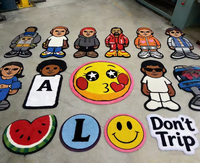 CDC Mar-vel Custom Sneaker Cartoon Bulk Design TuftedMade Cut Area Rugs Carpet Shape One Piece AJ Poke-mon Bape Kaw Mat Pattern