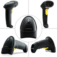 Lector de Códigos de Barras Inalámbrico Xincode, Escáner de Inventario, Lector de Códigos de Barras USB, Escáner Láser 1D, Pistola Escaneadora X-9200