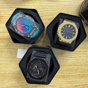 Montres de sport à <span class=keywords><strong>bracelet</strong></span> en plastique série <span class=keywords><strong>G</strong></span>, très vendues, <span class=keywords><strong>pour</strong></span> Ga2100 Ga5600 Gm2100 Ga110, étanches, montres <span class=keywords><strong>pour</strong></span> hommes - Product Image 4