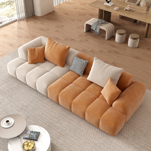 Ensembles de canapés pour le salon ensemble sectionnel mpdulaire moderne canapé plume rempli de coussin à l'intérieur des meubles - Product Image 4