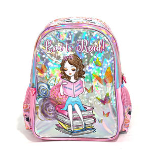 Ensemble de sacs d'école à roulettes personnalisés 3 en 1 pour étudiants, enfants, personnage de dessin animé, bébé fille, ensemble de sacs d'école à roulettes - Product Image 6