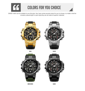 Nuevo Reloj Digital Skmei 2500 con Doble Hora, Venta al por Mayor de Fábrica, Estilo Deportivo, Resistente al Agua 5 ATM, Formato 12/24 Horas - Product Image 5