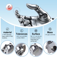 Fournisseur de joint articulé pour main robotique déextensible à 22 degrés de liberté, plaque de joint articulé pour robot à cycle élevé, disque en aluminium usiné sur mesure par CNC
