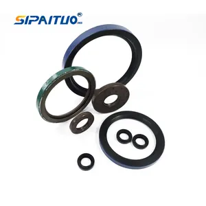 SIPAITUO Tractor Fkm Double Lip Tc Oil Seal Tc 65 X 100 X 10 Rotary Shaft Metric Skeleton Oil Seal Manufacture