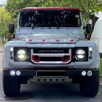 Pour Land Rover Defender 110 90, la calandre, le pare-chocs et la grille d'admission d'air