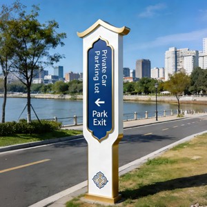 Panneau de signalisation LED autoportant suspendu au design moderne pour aéroport, hôpital, centre commercial, <span class=keywords><strong>parc</strong></span> - Product Image 3