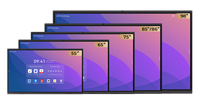 Pizarra Interactiva LCD de 65 Pulgadas con Pantalla Táctil de 20 Puntos, Señalización Digital Inteligente para Escuelas, Universidades y Aulas, OEM