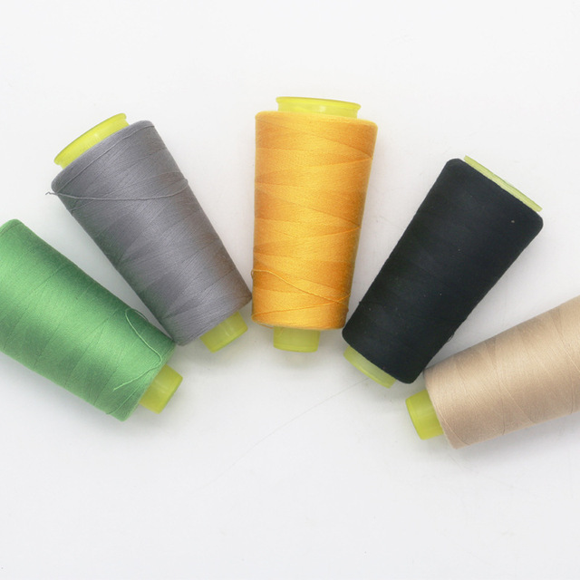 Hot Sale 202/120/2 High Strength Polyester Sewing Thread Cone for Industrial Garment Making