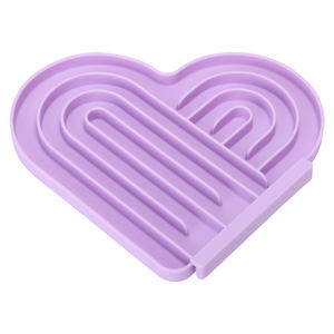 맞춤형 실리콘 슬로우 푸드 매트 흡착컵 포함 질식 방지 연결 가능한 슬로우 푸드 패드 애완견 리크 매트 애완동물 그릇 - Product Image 5