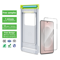 Protection d'écran en verre trempé 3D Premium HD Full Cover pour Samsung S25 S24 Plus Ultra pour Edge
