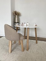 Fauteuil-canapé pour enfants avec pieds en bois, meubles pour enfants, chaise bébé en mousse souple
