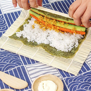 <span class=keywords><strong>Kit</strong></span> de fabrication de <span class=keywords><strong>sushi</strong></span> facile et écologique en bambou roulant Bazooka pour la maison - Product Image 2
