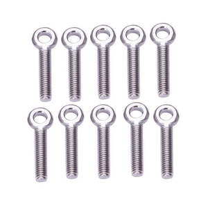 Metric Steel Eye <b>Screws</b> Threaded Fasteners with Loop End for Hardware Mounting - Product Image 6