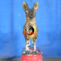 Dino0061 özel öykünme gerçekçi yaşam boyutu reçine robotik Animatronic vahşi hayvan modeli