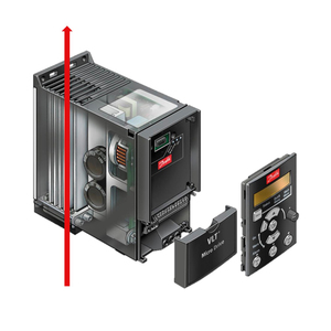 ไดรฟ์ปรับความถี่ Dan-foss รุ่น FC51 VLT ซีรีส์ สำหรับมอเตอร์และคอมเพรสเซอร์ แบบเฟสเดียว 380-480V 0.37-4.0KW - Product Image 4