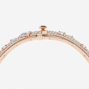 Brazalete de Diamantes Cultivados en Laboratorio de 7,2 y 3 Quilates con Múltiples Formas, Brazalete Elegante y Brillante de 7 Pulgadas, Joyería de Moda para Mujer - Product Image 2