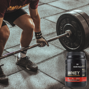 プレミアムホエイプロテインアイソレート、タンパク質32g、グラスフェッド、非遺伝子組み換え、GMP認証、米国およびEUからの迅速発送 - Product Image 2