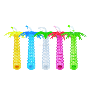 Nhựa Pet 500Ml Dùng Một Lần Sáng Cây Dừa Cup Giáng Sinh Dịp Uống Chai Với Đèn Và Chai Nước Trái Cây - Product Image 2