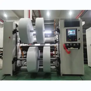 Full automatic 1600mm high speed paper roll slitter rewinder jumbo roll slitting machine jumbo roll paper cutting machines