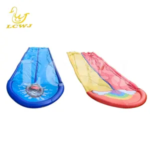 Lc Fabriek Koop Opblaasbare Slip N Slide Waterglijbaan Met Sprinkler Slip En Glijbaan Voor Volwassen
